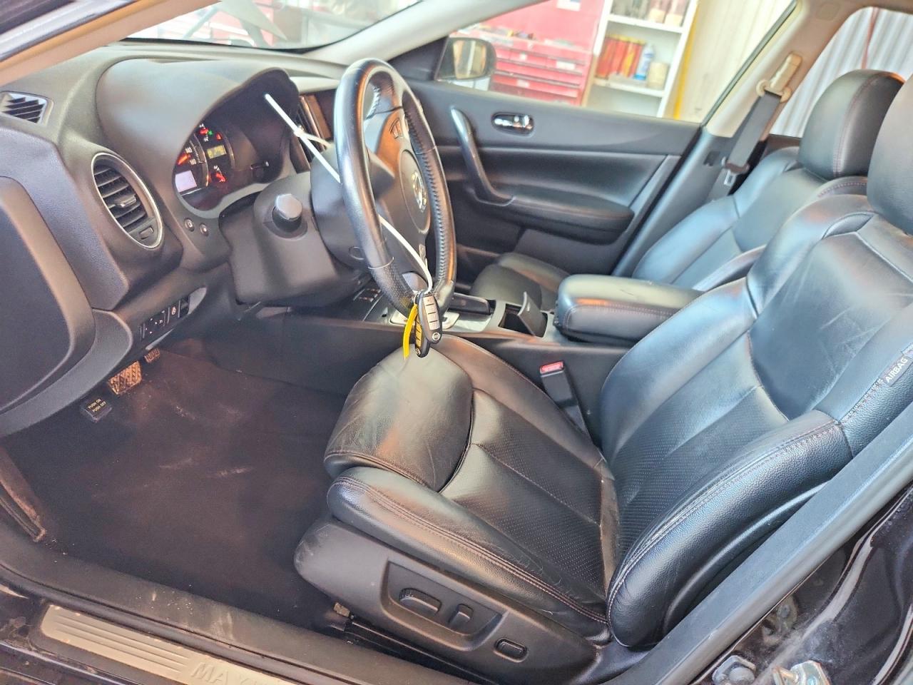 2014 Nissan Maxima 3.5 S Black vin: 1N4AA5AP6EC465470