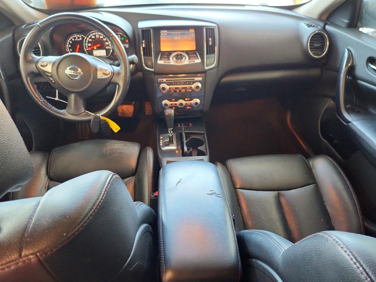 2014 Nissan Maxima 3.5 S Black vin: 1N4AA5AP6EC465470