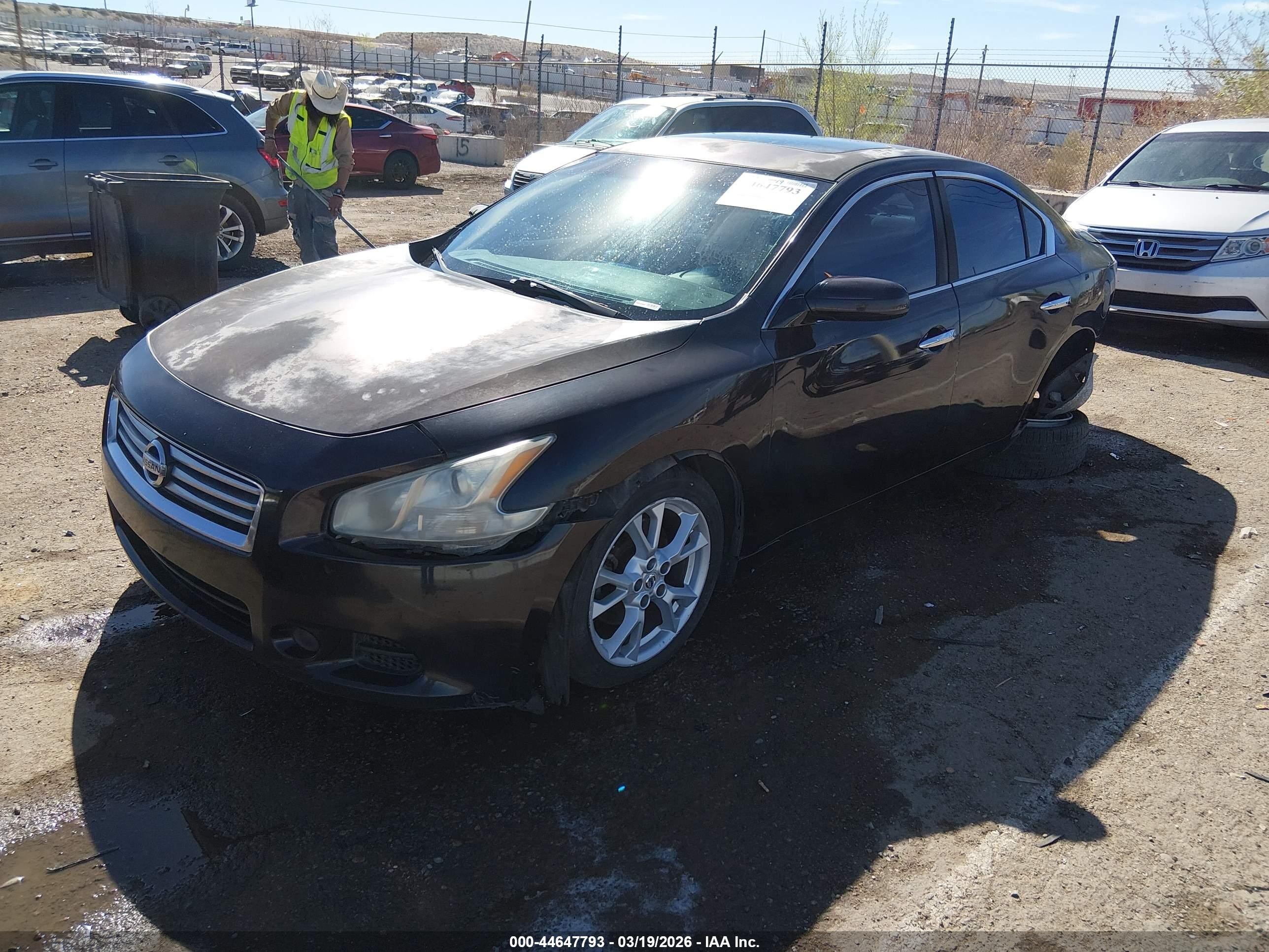 2014 Nissan Maxima 3.5 S Purple vin: 1N4AA5AP6EC468319