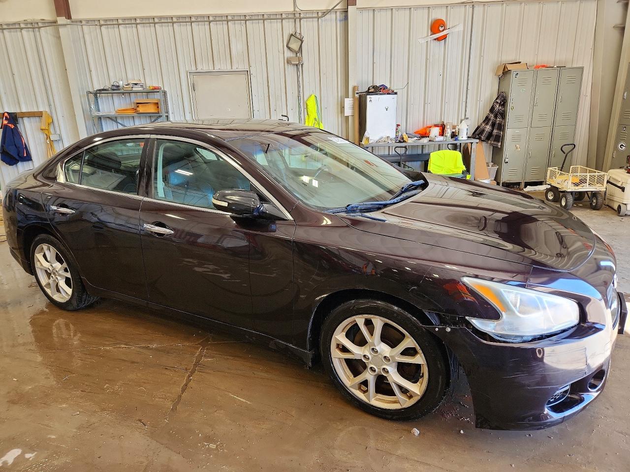 2014 Nissan Maxima 3.5 Sv Black vin: 1N4AA5AP6EC472239