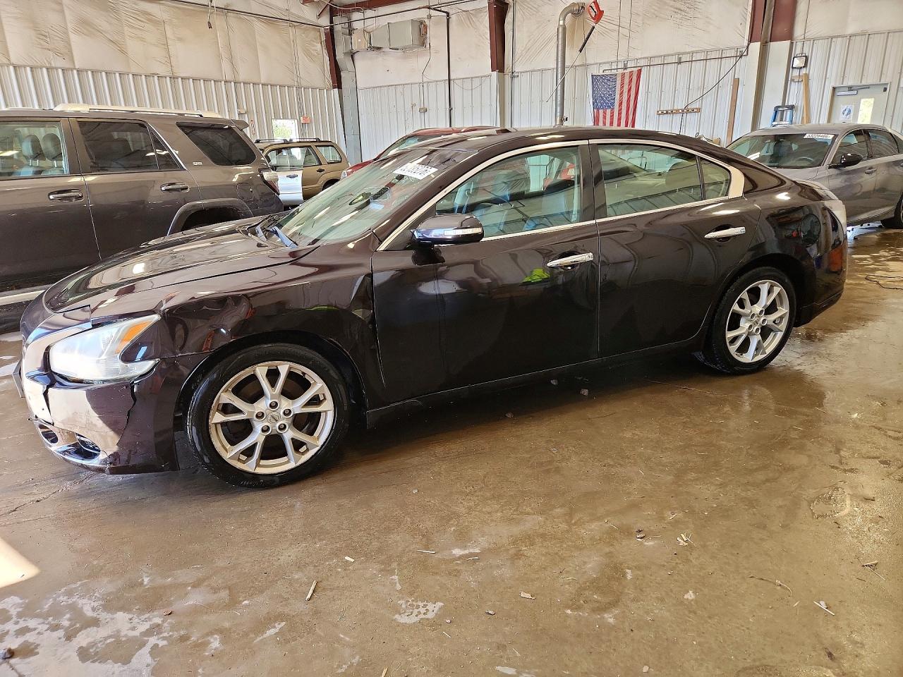 2014 Nissan Maxima 3.5 Sv Black vin: 1N4AA5AP6EC472239