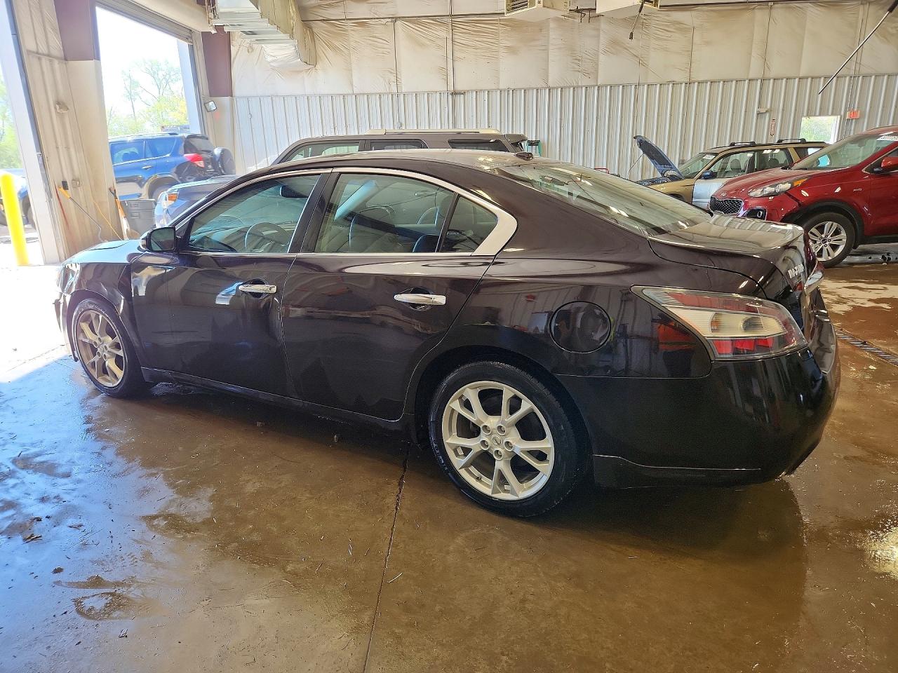 2014 Nissan Maxima 3.5 Sv Black vin: 1N4AA5AP6EC472239