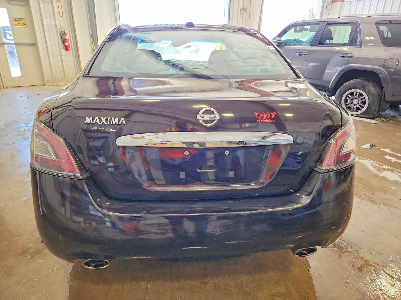 2014 Nissan Maxima 3.5 Sv Black vin: 1N4AA5AP6EC472239