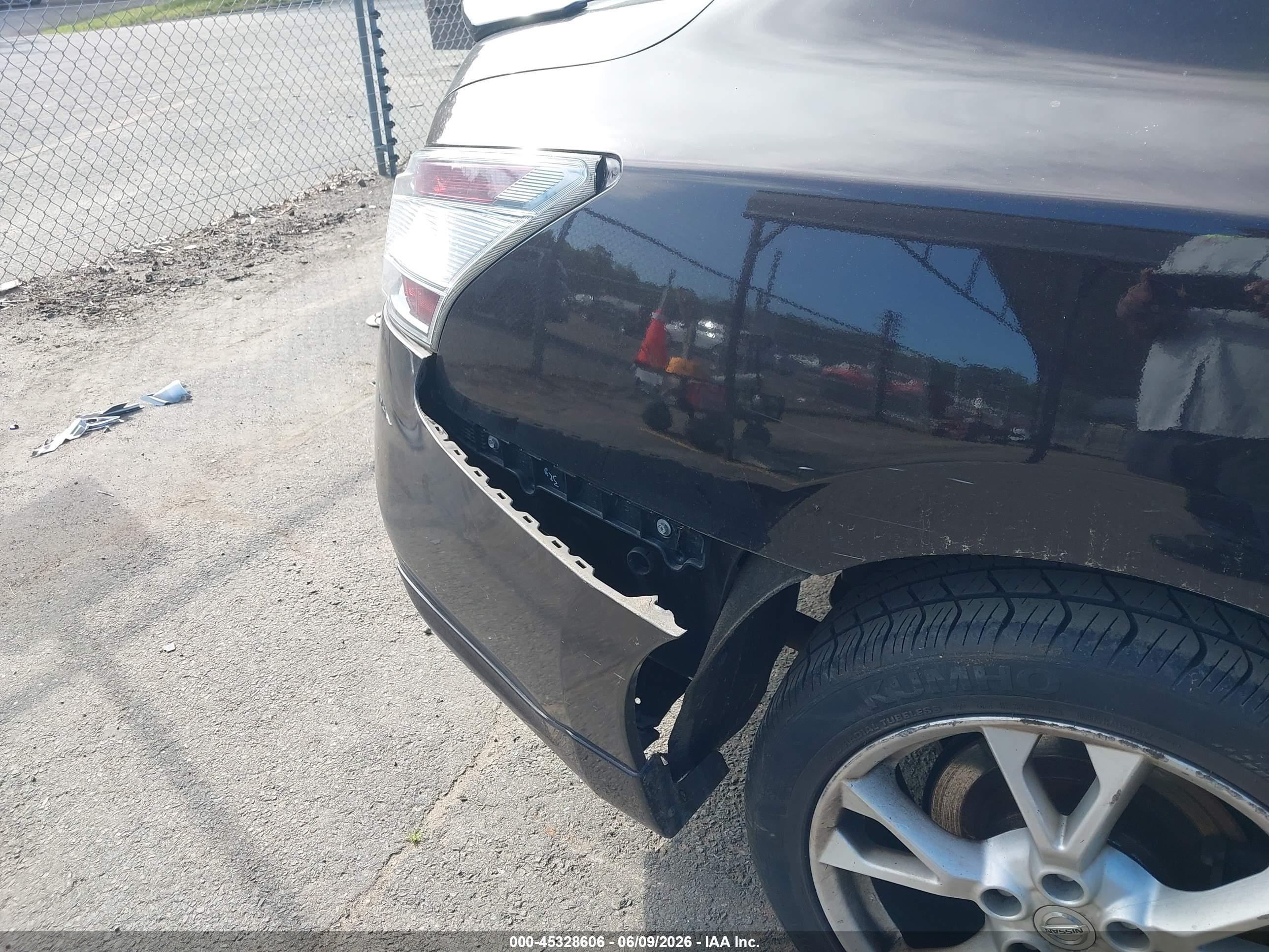 2014 Nissan Maxima 3.5 Sv Черный vin: 1N4AA5AP6EC473598