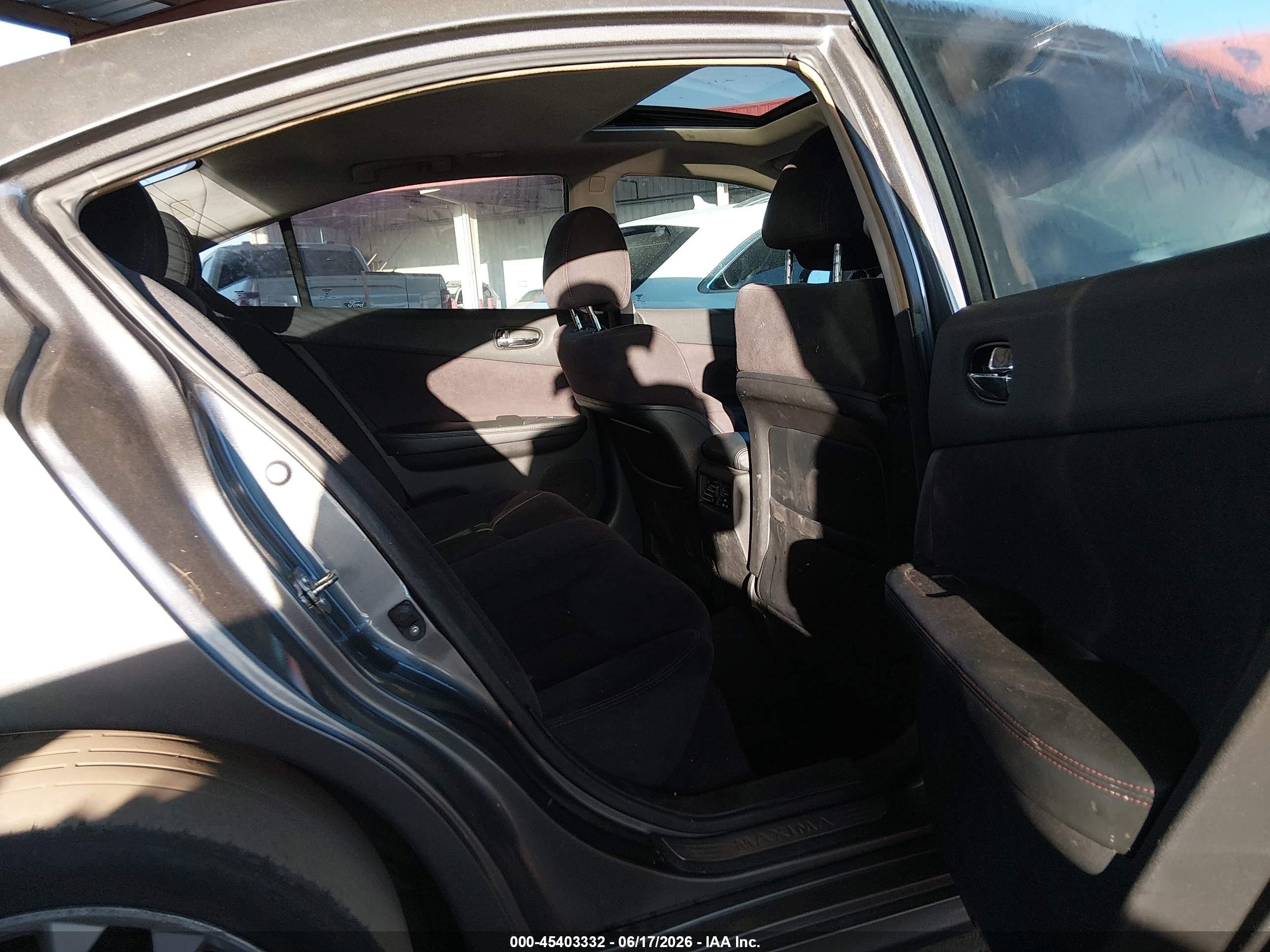 2014 Nissan Maxima 3.5 S/3.5 Sv Gray vin: 1N4AA5AP6EC477263