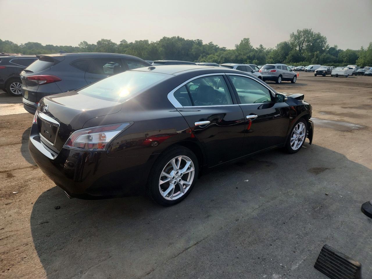2014 Nissan Maxima 3.5 Sv Purple vin: 1N4AA5AP6EC478154