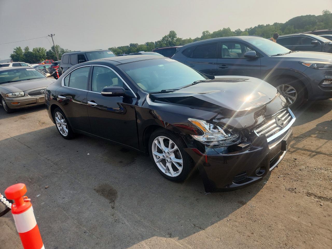 2014 Nissan Maxima 3.5 Sv Purple vin: 1N4AA5AP6EC478154