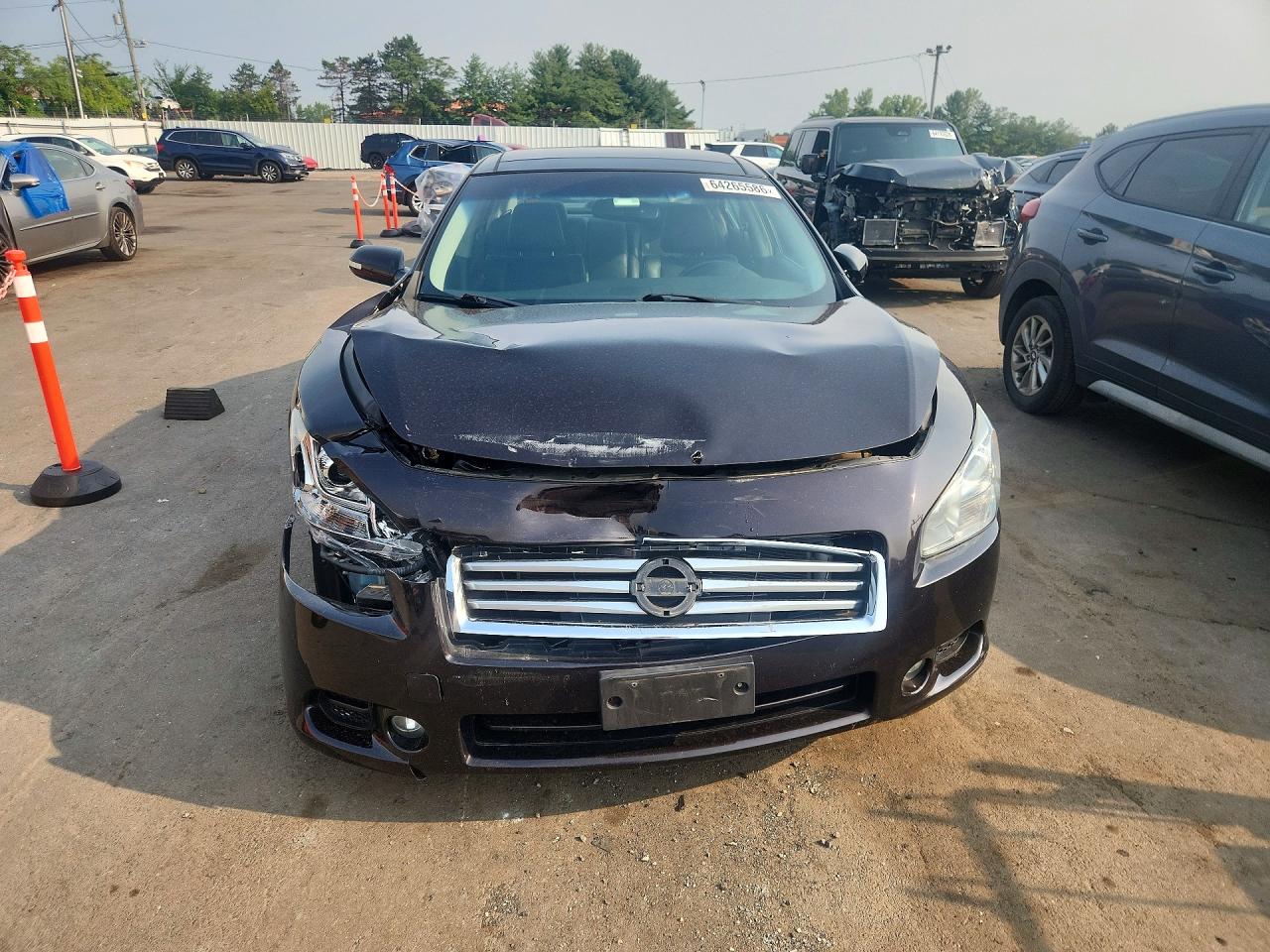 2014 Nissan Maxima 3.5 Sv Purple vin: 1N4AA5AP6EC478154