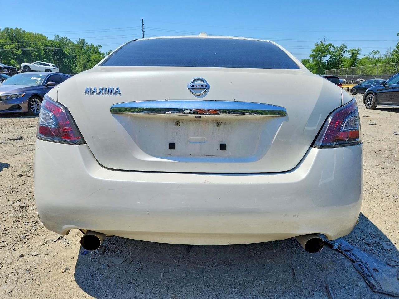 2014 Nissan Maxima 3.5 S White vin: 1N4AA5AP6EC479417