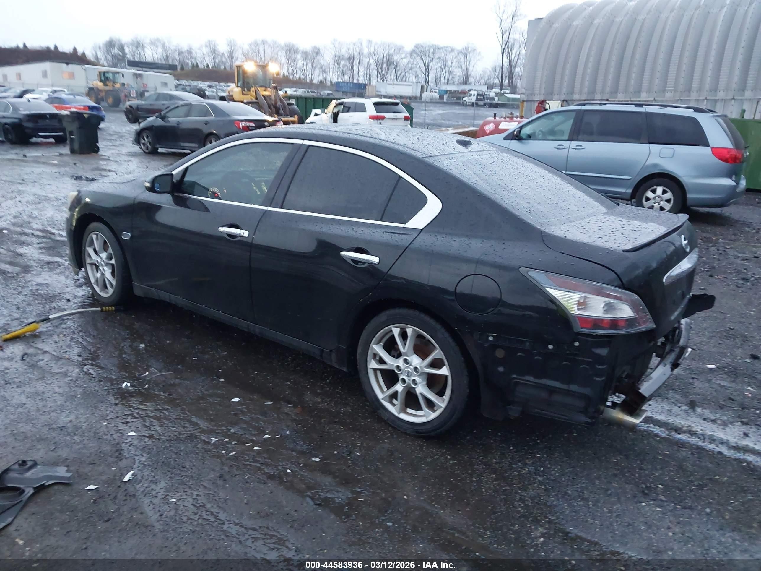 2014 Nissan Maxima 3.5 Sv Black vin: 1N4AA5AP6EC481734