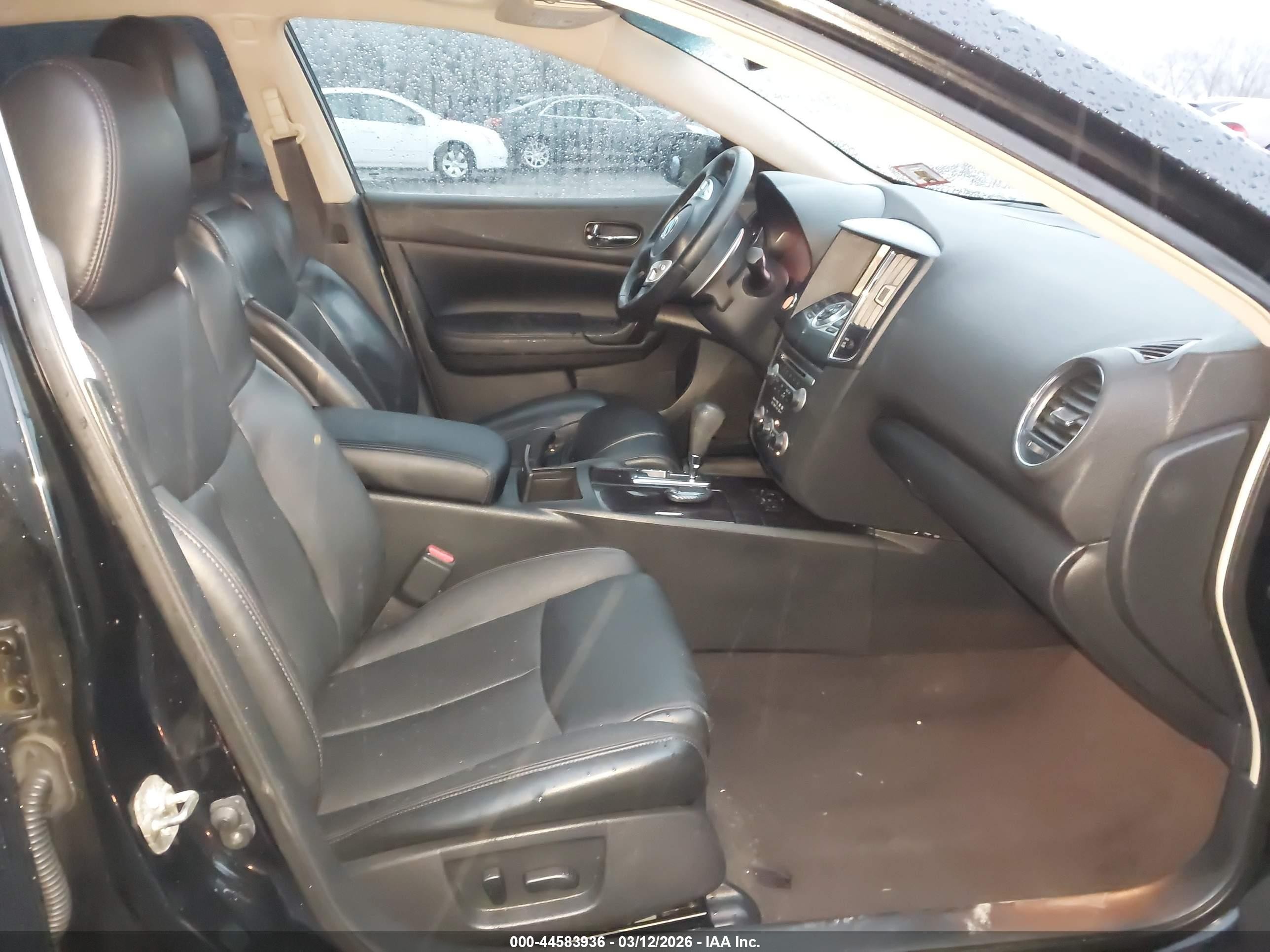 2014 Nissan Maxima 3.5 Sv Black vin: 1N4AA5AP6EC481734