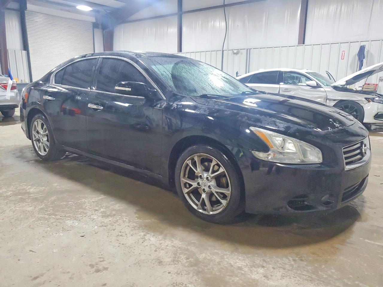 2014 Nissan Maxima 3.5 Sv Black vin: 1N4AA5AP6EC483242