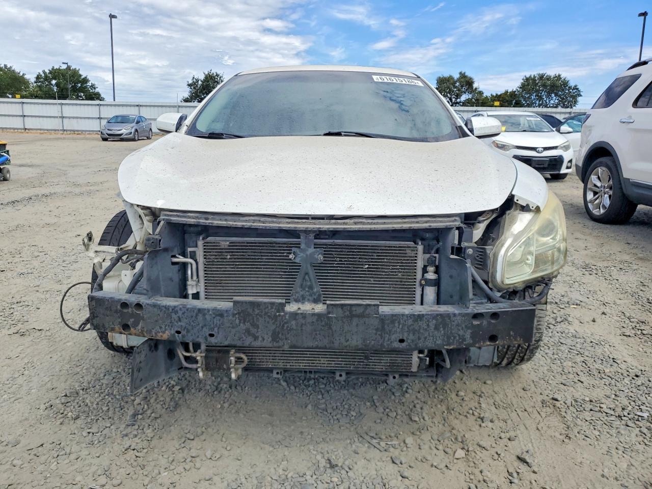 2014 Nissan Maxima 3.5 S White vin: 1N4AA5AP6EC486285