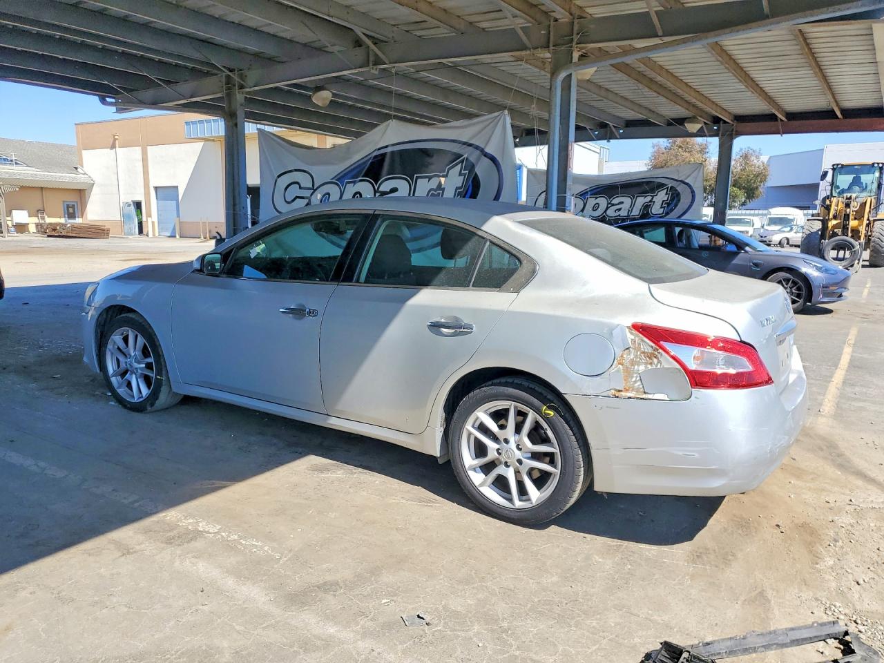 2014 Nissan Maxima 3.5 S Silver vin: 1N4AA5AP6EC489428