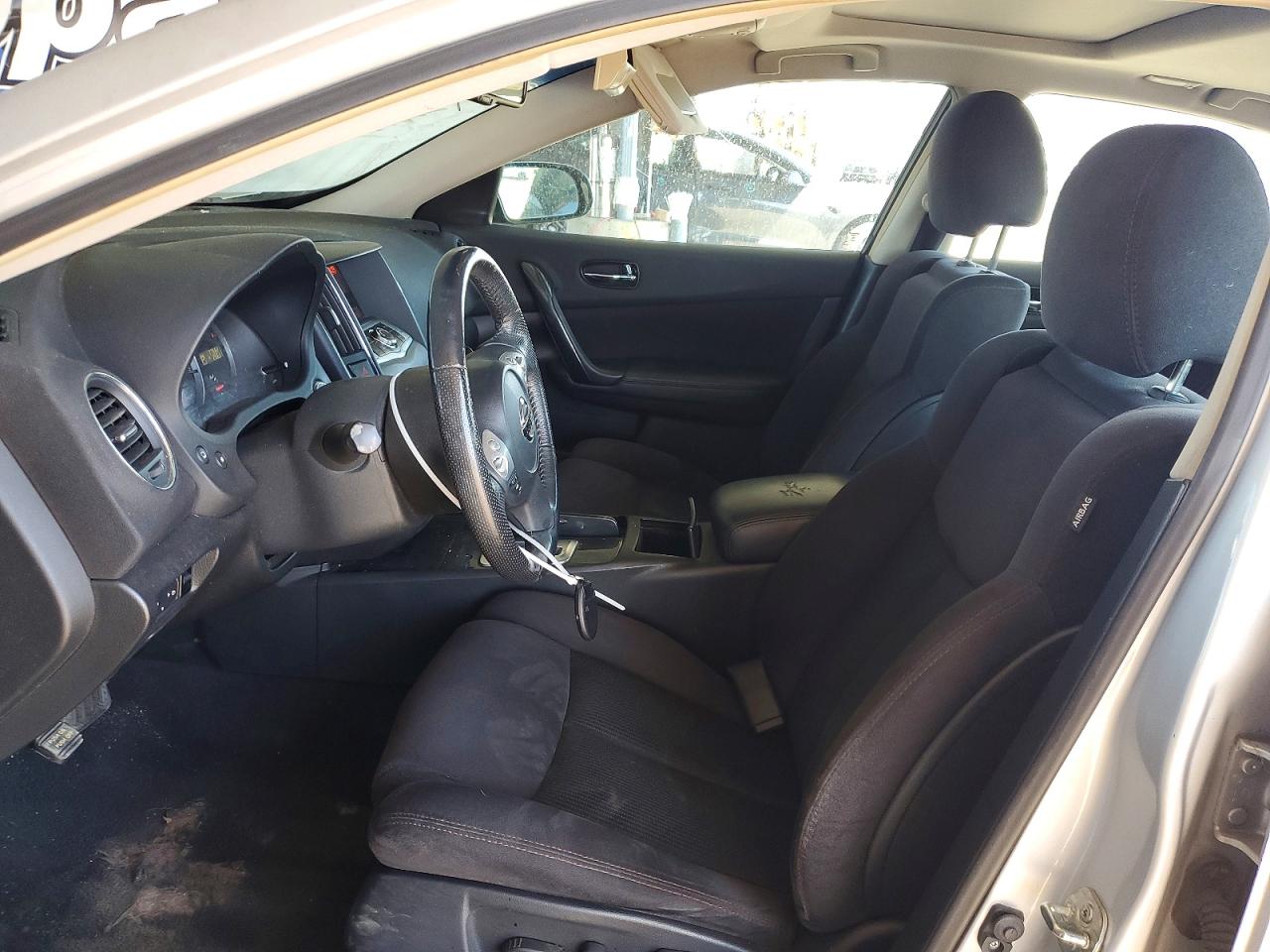 2014 Nissan Maxima 3.5 S Silver vin: 1N4AA5AP6EC489428