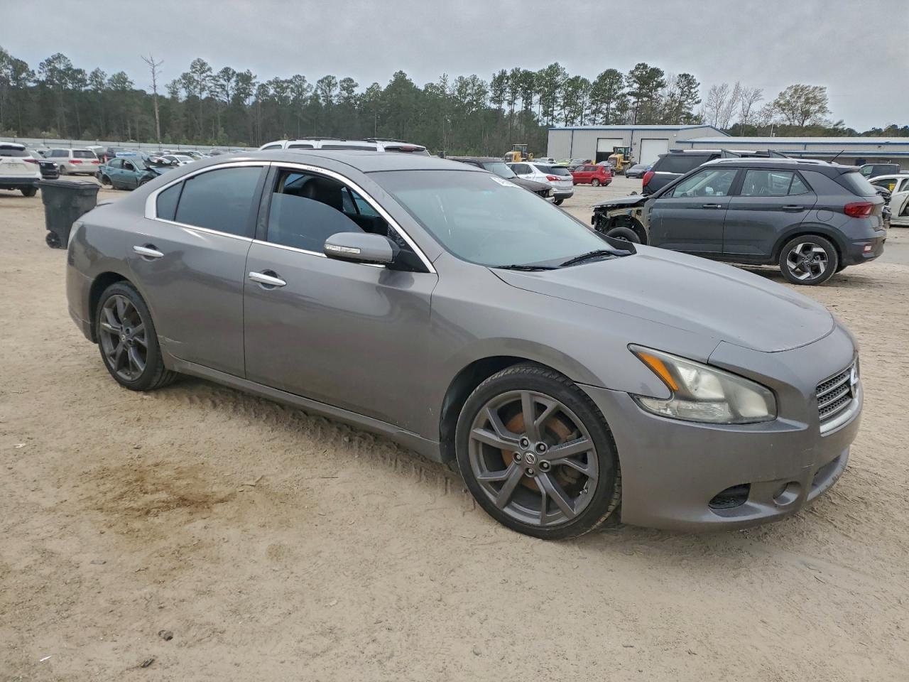 2014 Nissan Maxima S Gray vin: 1N4AA5AP6EC489851