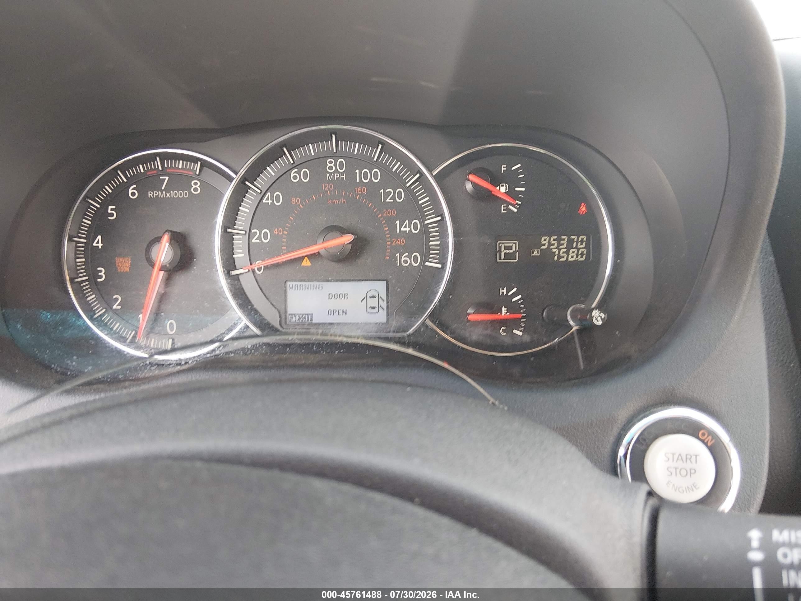 2014 Nissan Maxima 3.5 Sv Black vin: 1N4AA5AP6EC495908