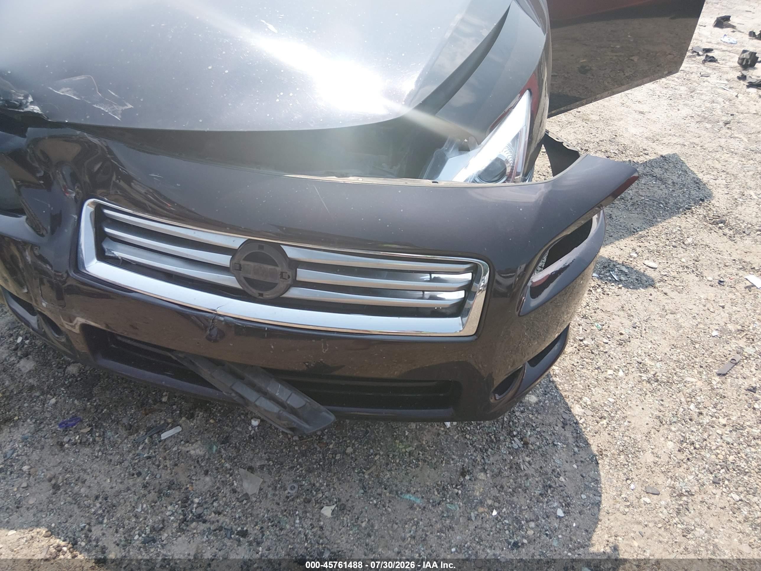 2014 Nissan Maxima 3.5 Sv Black vin: 1N4AA5AP6EC495908