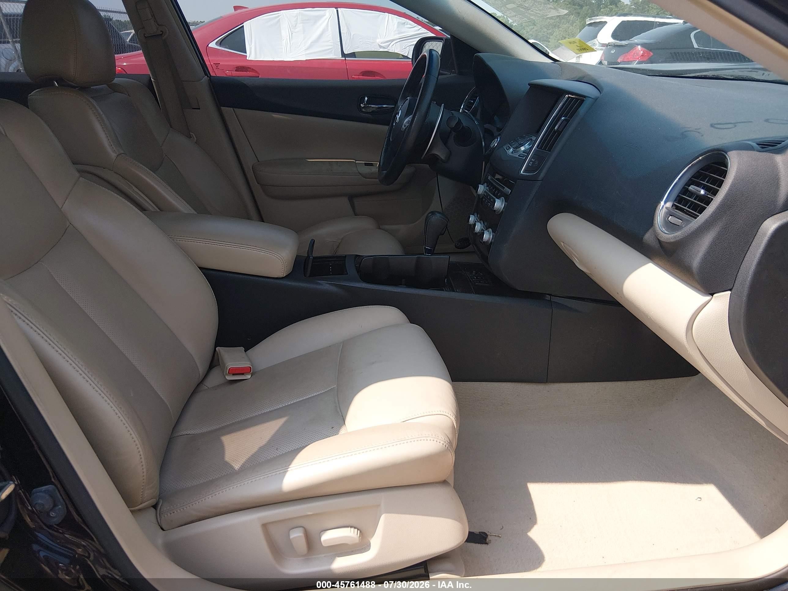 2014 Nissan Maxima 3.5 Sv Black vin: 1N4AA5AP6EC495908