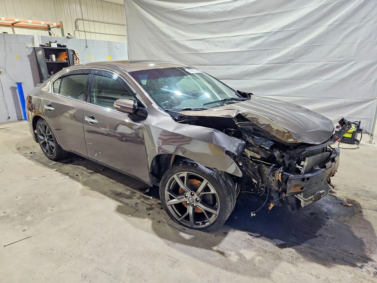2014 Nissan Maxima 3.5 Sv Brown vin: 1N4AA5AP6EC498064