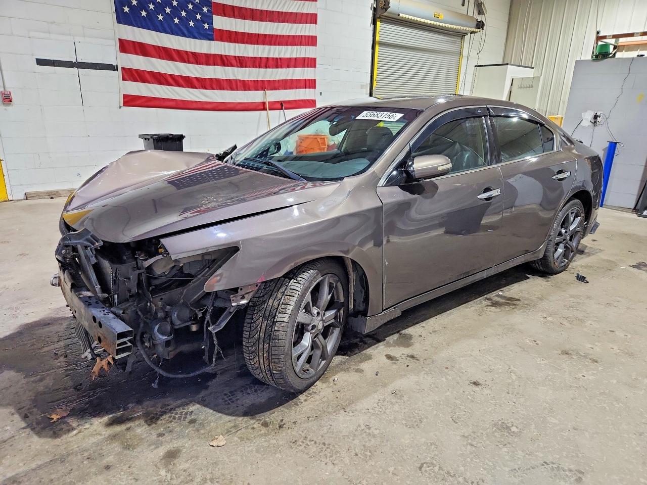 2014 Nissan Maxima 3.5 Sv Коричневый vin: 1N4AA5AP6EC498064