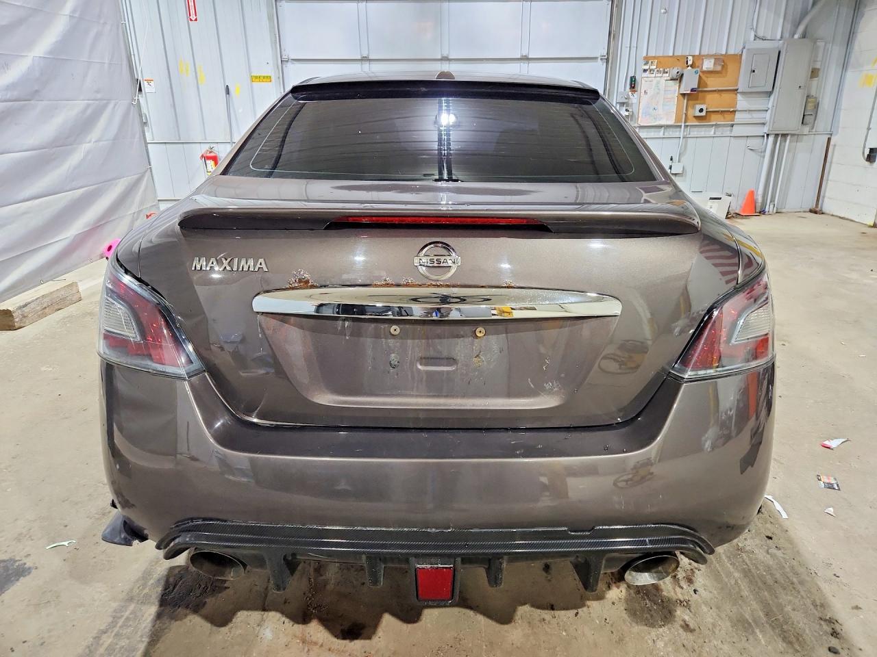 2014 Nissan Maxima 3.5 Sv Brown vin: 1N4AA5AP6EC498064