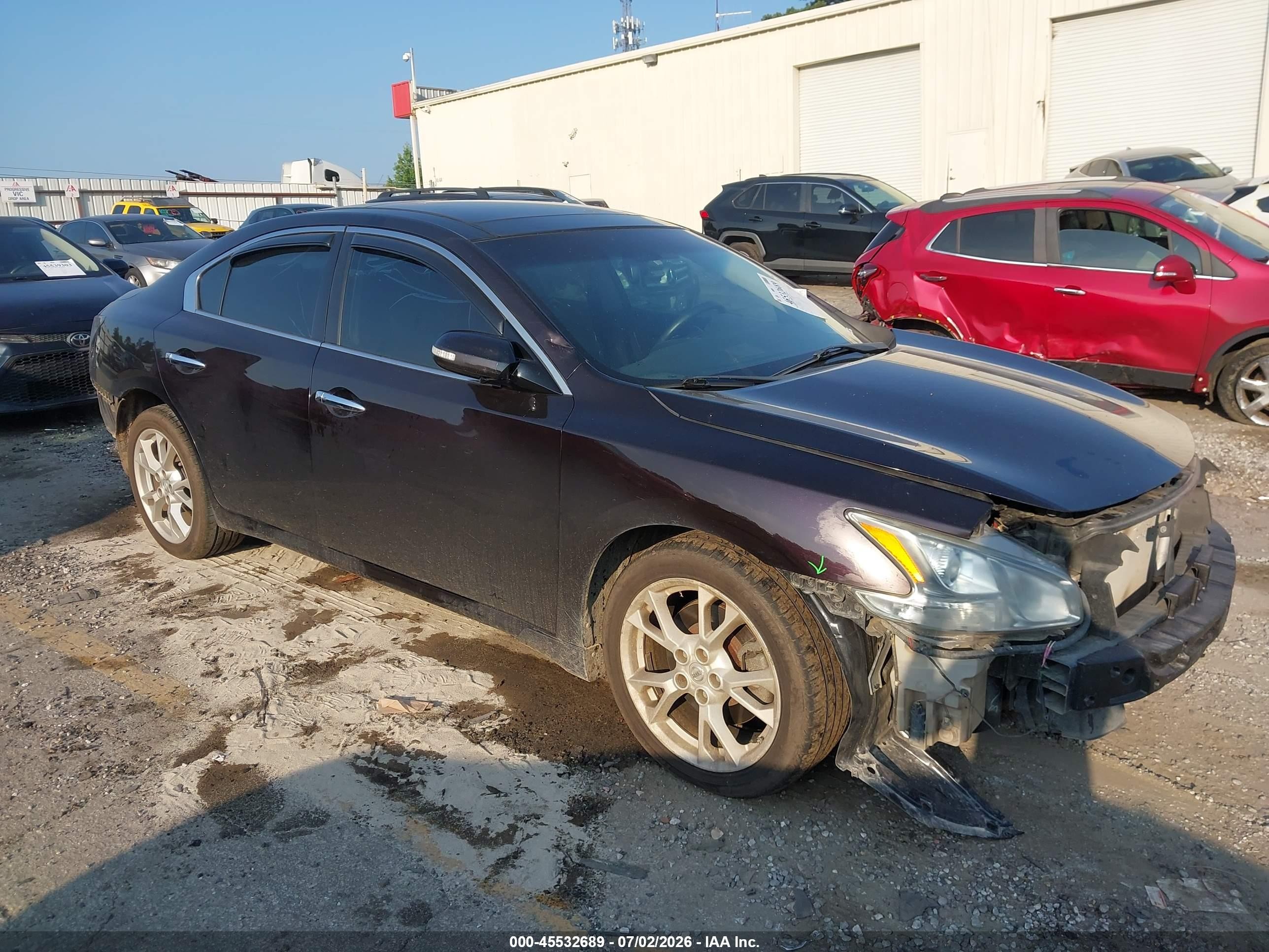 2014 Nissan Maxima 3.5 Sv Black vin: 1N4AA5AP6EC910189