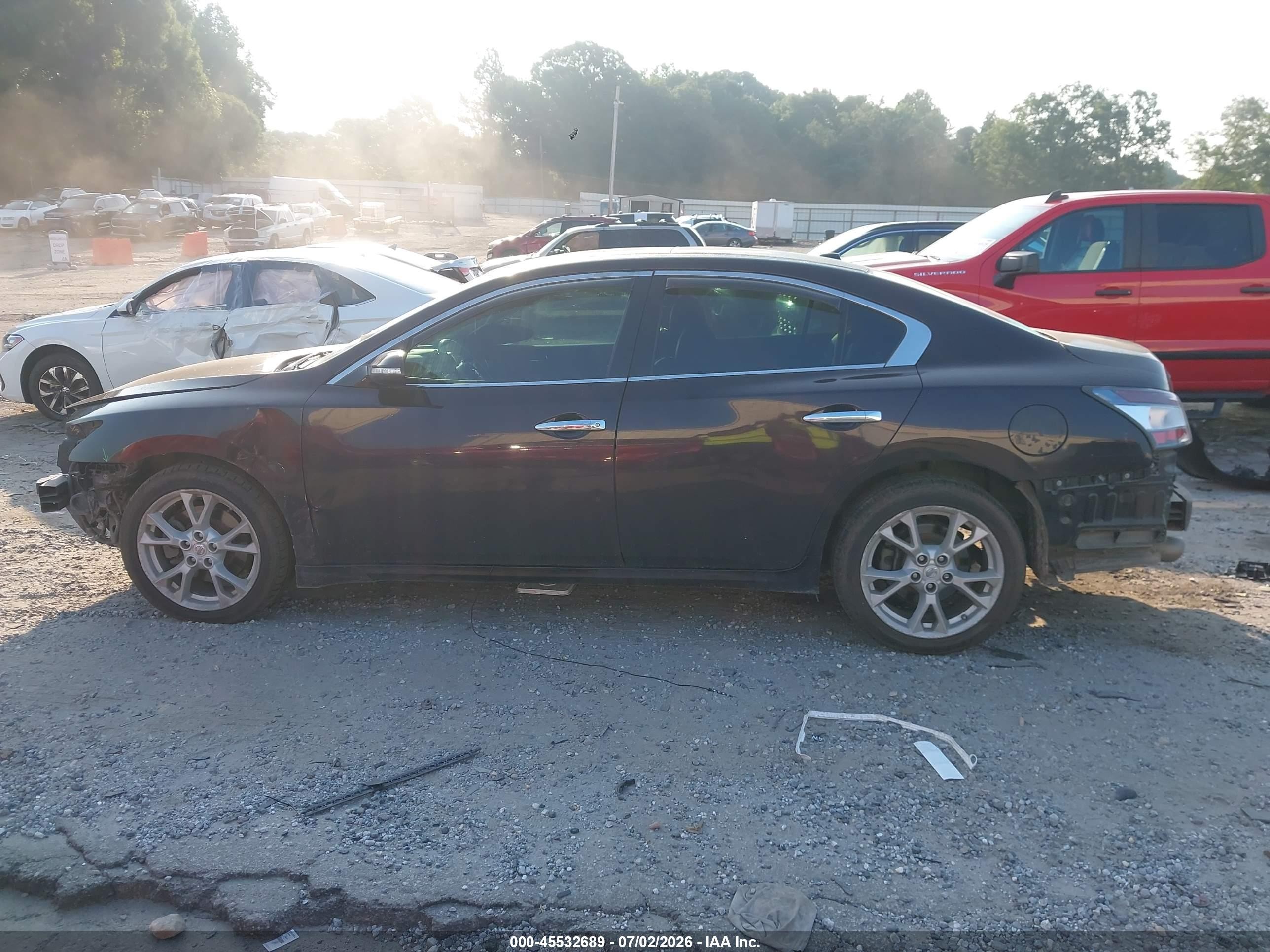2014 Nissan Maxima 3.5 Sv Black vin: 1N4AA5AP6EC910189
