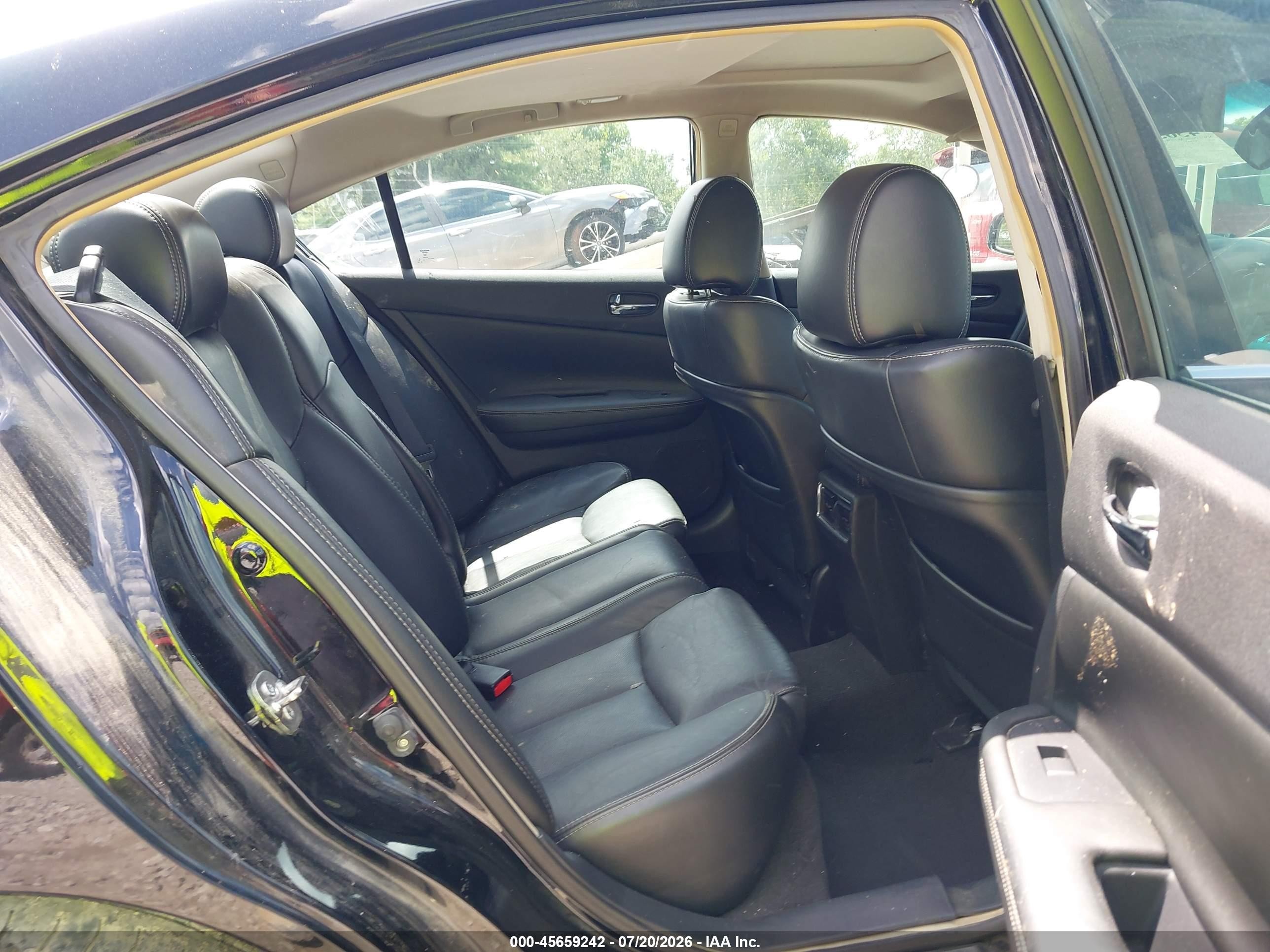 2014 Nissan Maxima 3.5 Sv Black vin: 1N4AA5AP6EC913478