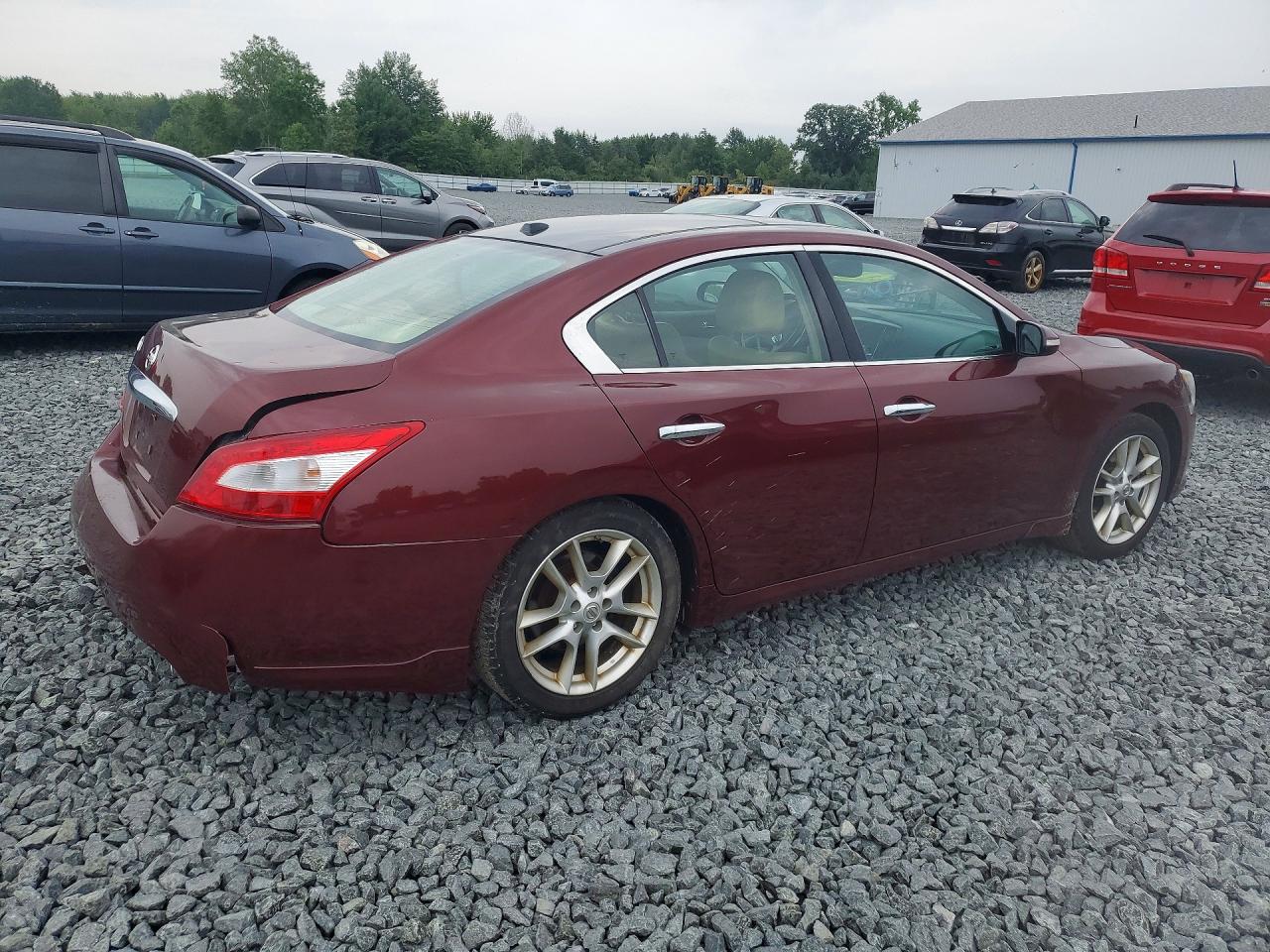 2010 Nissan Maxima 3.5 S Red vin: 1N4AA5AP7AC812606