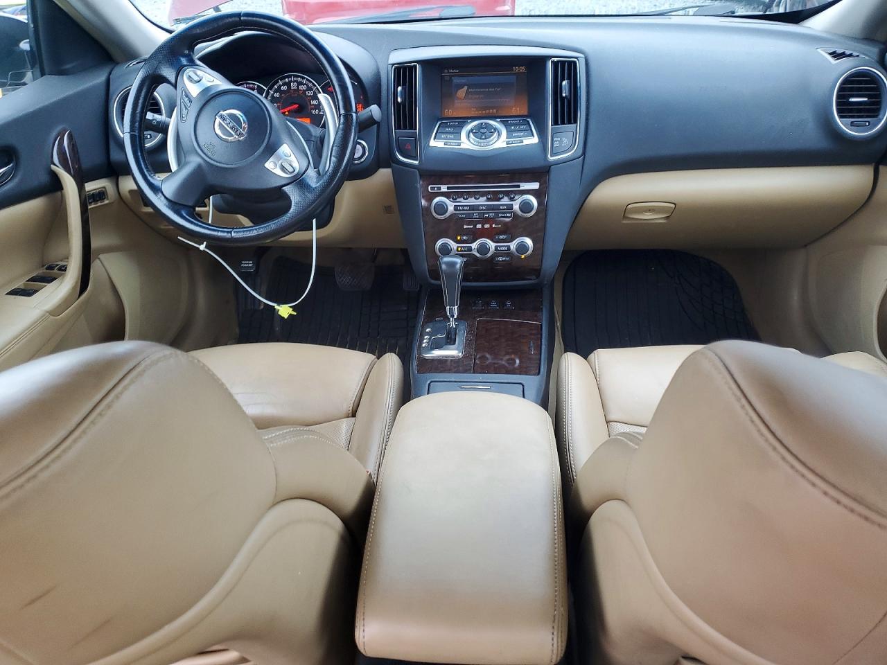 2010 Nissan Maxima 3.5 S Red vin: 1N4AA5AP7AC812606