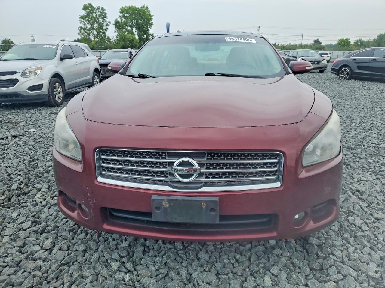2010 Nissan Maxima 3.5 S Red vin: 1N4AA5AP7AC812606