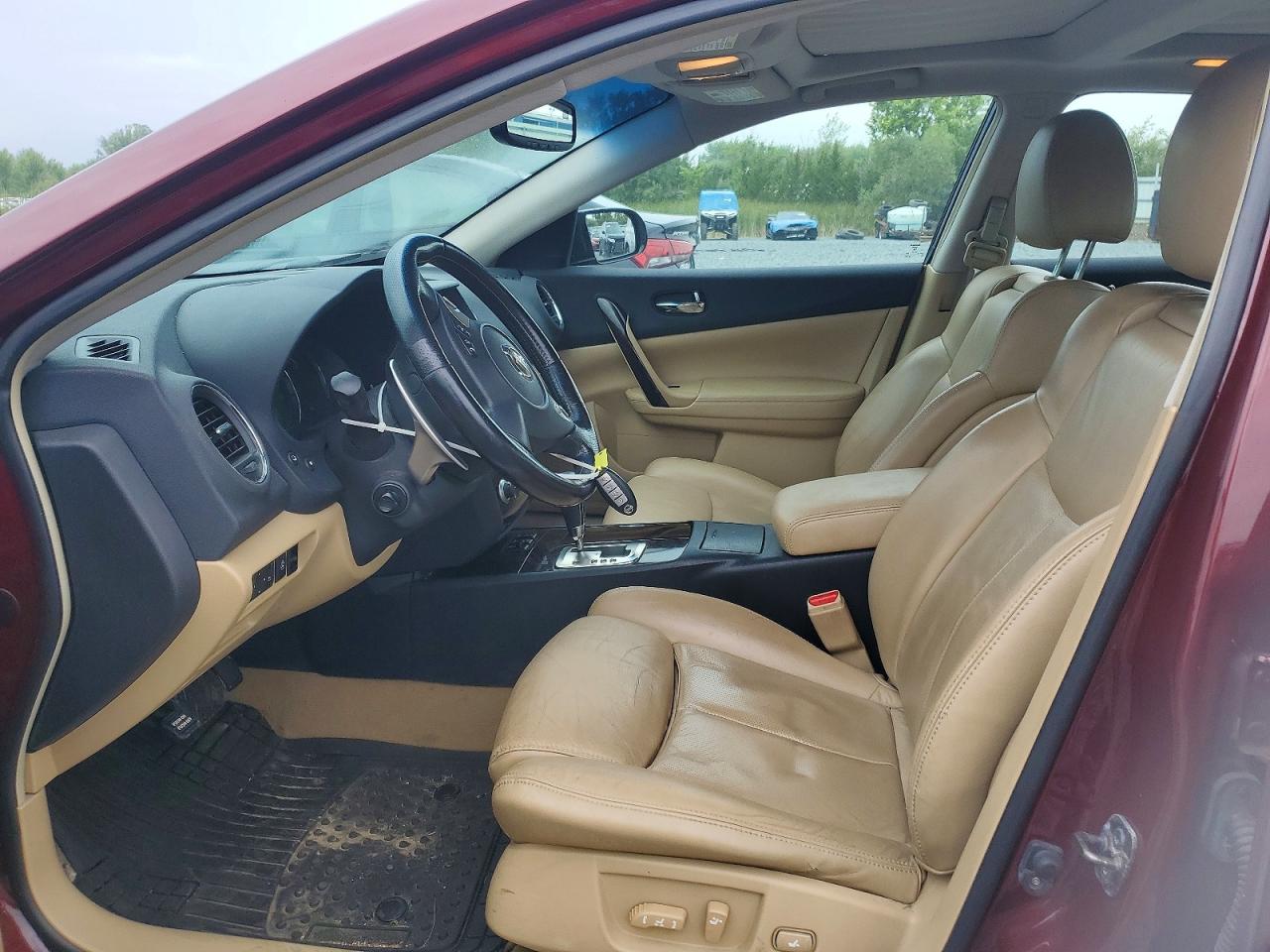 2010 Nissan Maxima 3.5 S Red vin: 1N4AA5AP7AC812606