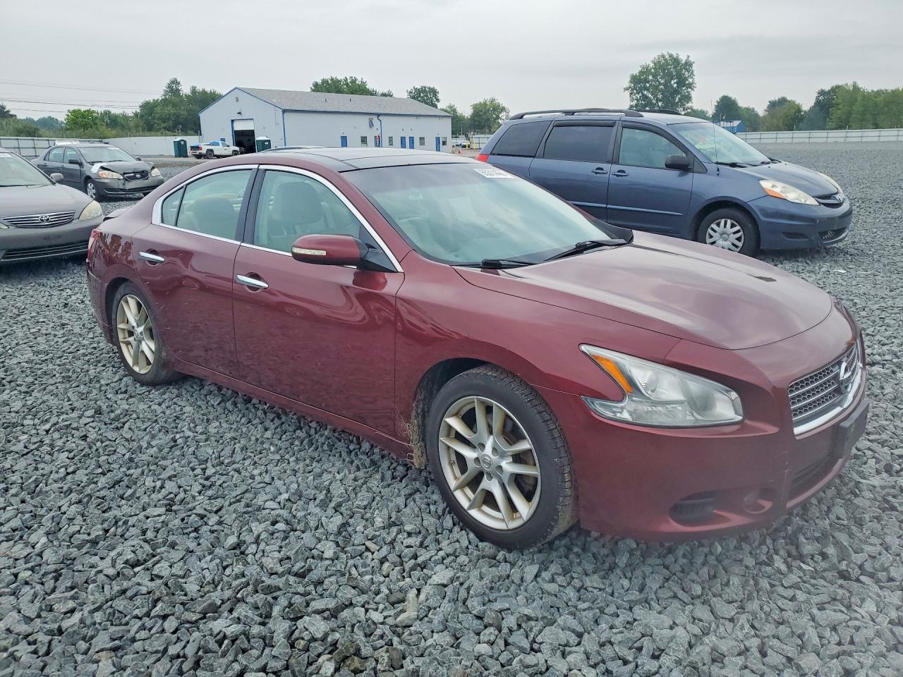 2010 Nissan Maxima 3.5 S Red vin: 1N4AA5AP7AC812606