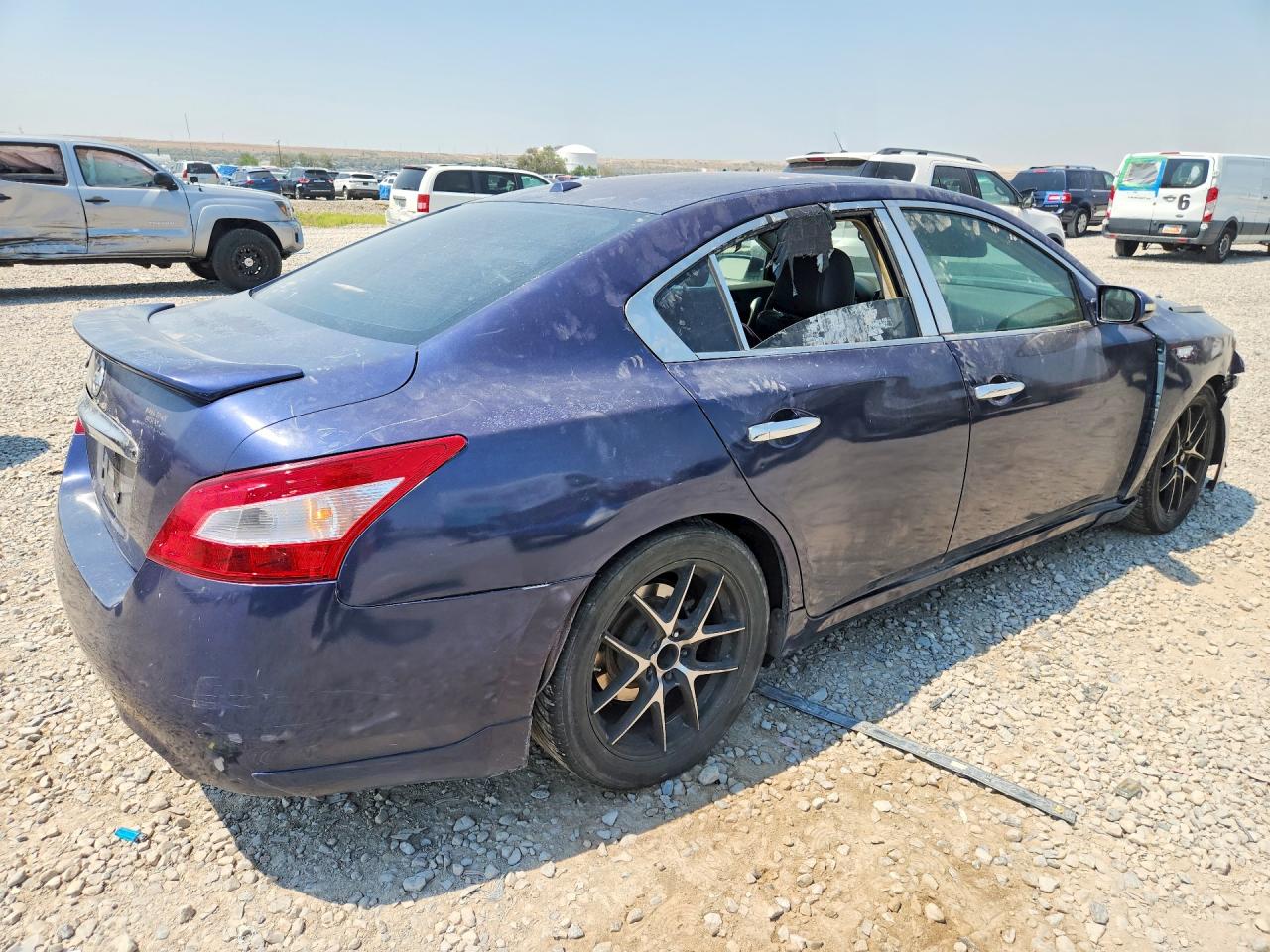 2010 Nissan Maxima 3.5 S Blue vin: 1N4AA5AP7AC823542