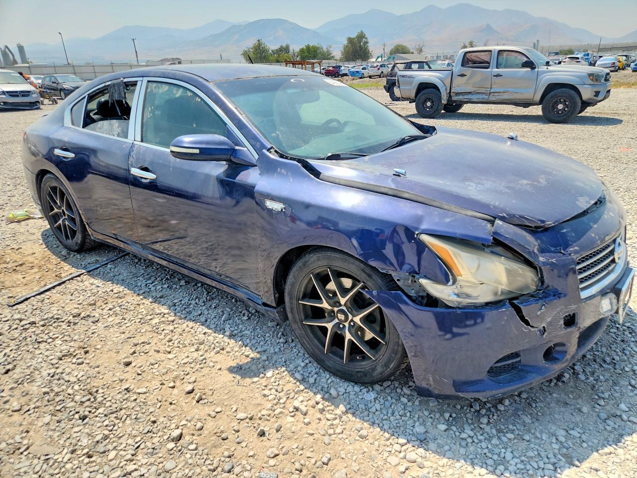 2010 Nissan Maxima 3.5 S Blue vin: 1N4AA5AP7AC823542