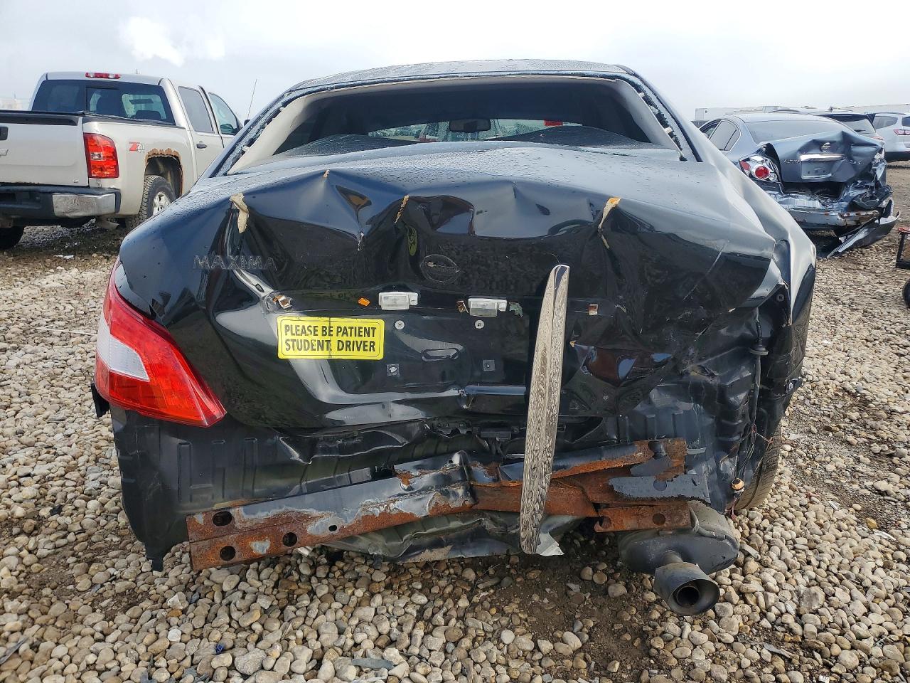 2010 Nissan Maxima 3.5 S Black vin: 1N4AA5AP7AC823749