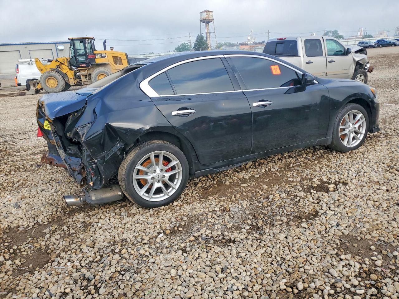 2010 Nissan Maxima 3.5 S Black vin: 1N4AA5AP7AC823749