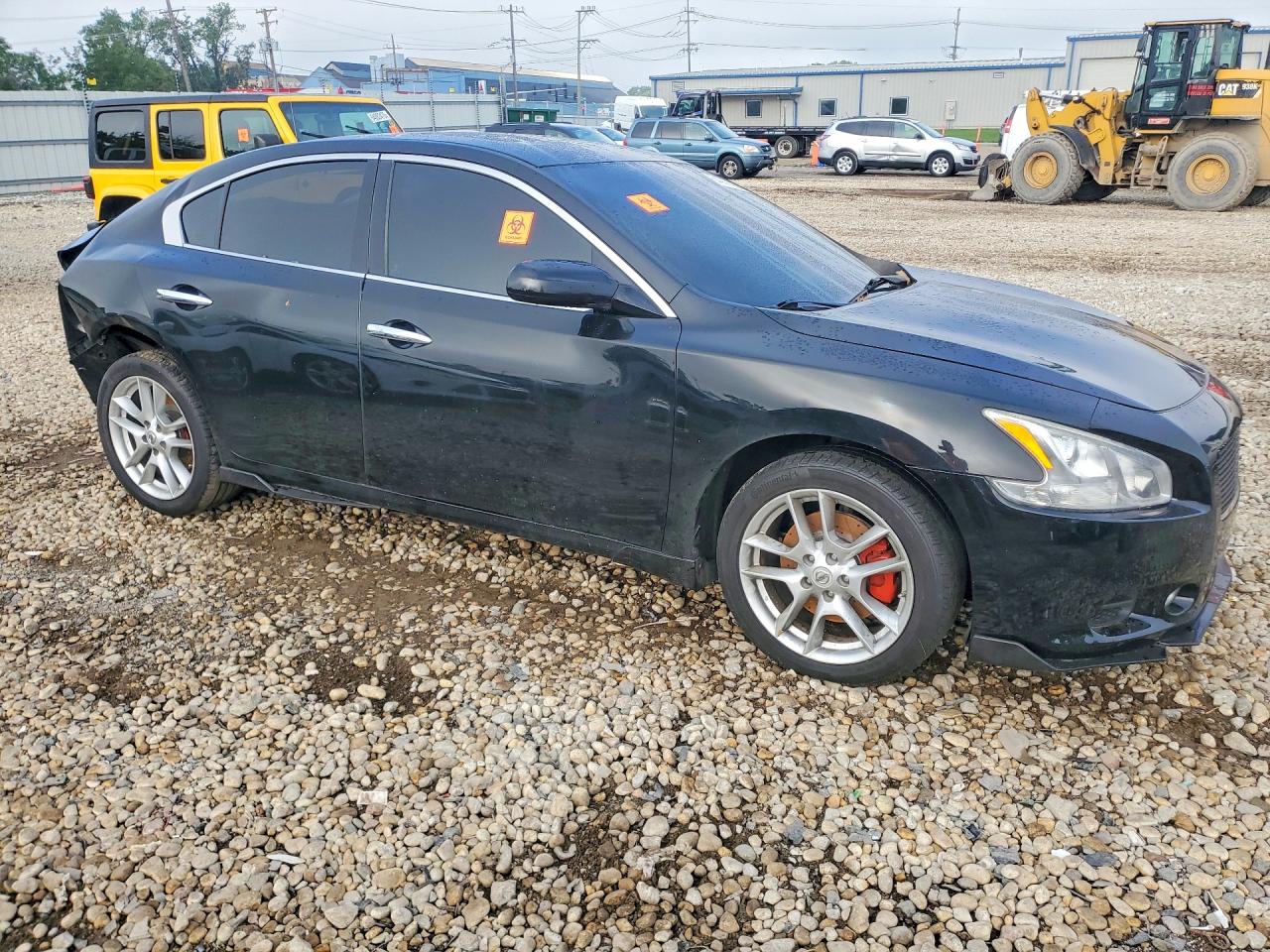 2010 Nissan Maxima 3.5 S Black vin: 1N4AA5AP7AC823749