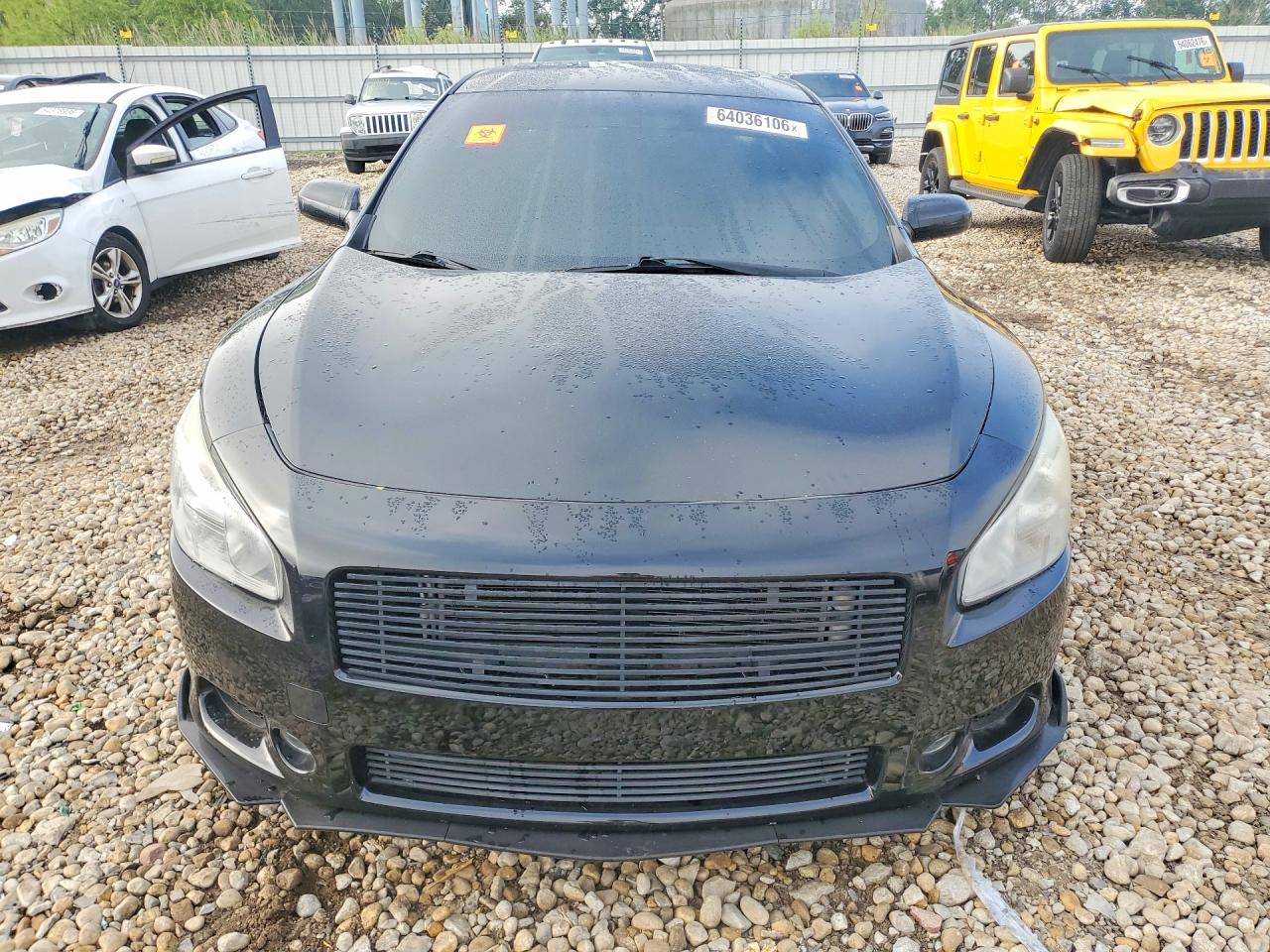2010 Nissan Maxima 3.5 S Black vin: 1N4AA5AP7AC823749
