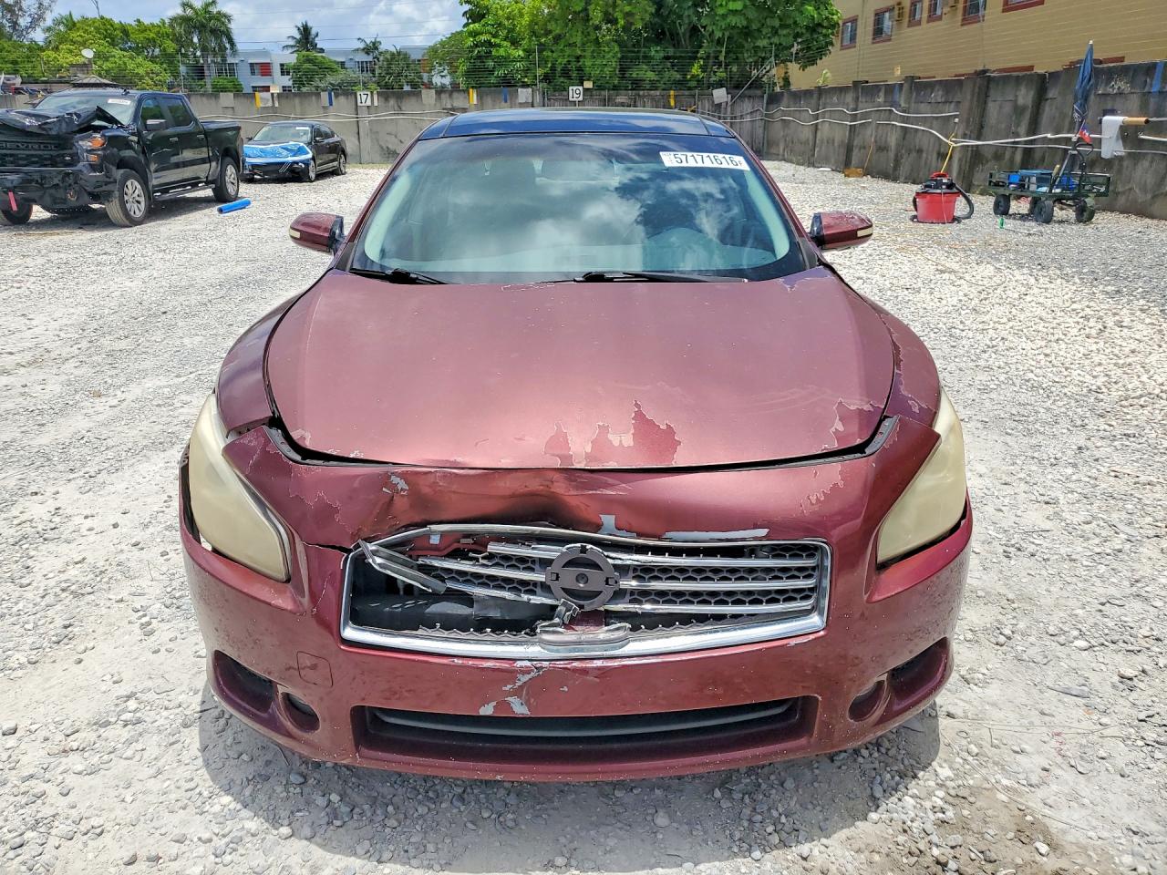 2010 Nissan Maxima 3.5 S Burgundy vin: 1N4AA5AP7AC826828