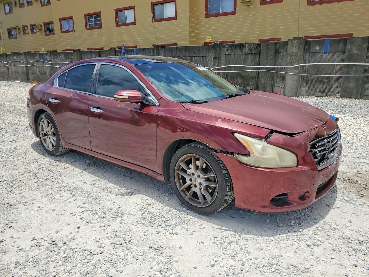 2010 Nissan Maxima 3.5 S Burgundy vin: 1N4AA5AP7AC826828