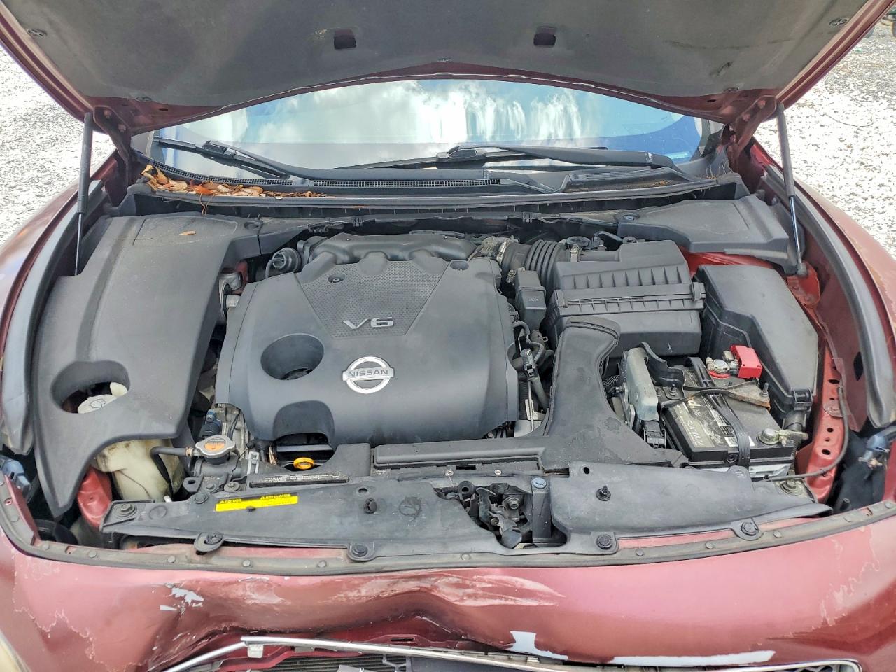 2010 Nissan Maxima 3.5 S Burgundy vin: 1N4AA5AP7AC826828
