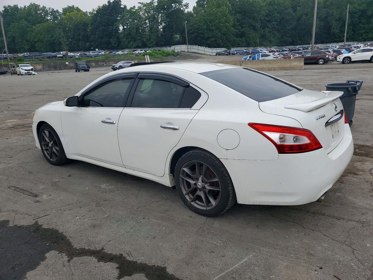 2010 Nissan Maxima 3.5 S White vin: 1N4AA5AP7AC830457