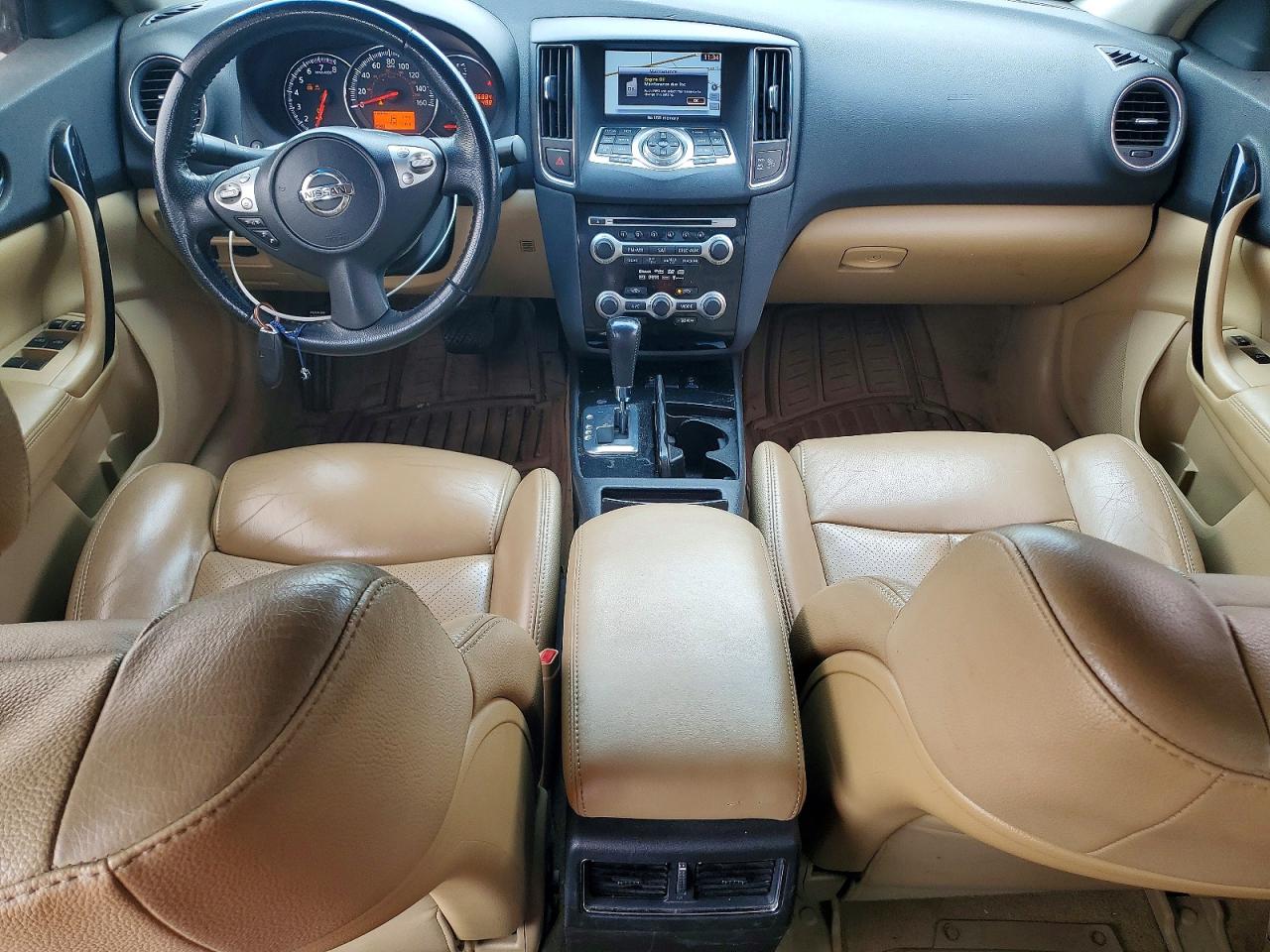 2010 Nissan Maxima 3.5 S White vin: 1N4AA5AP7AC830457