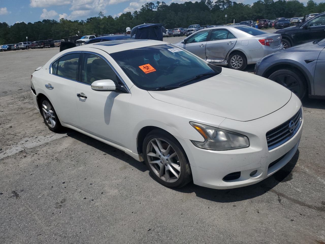 2010 Nissan Maxima S Silver vin: 1N4AA5AP7AC831303