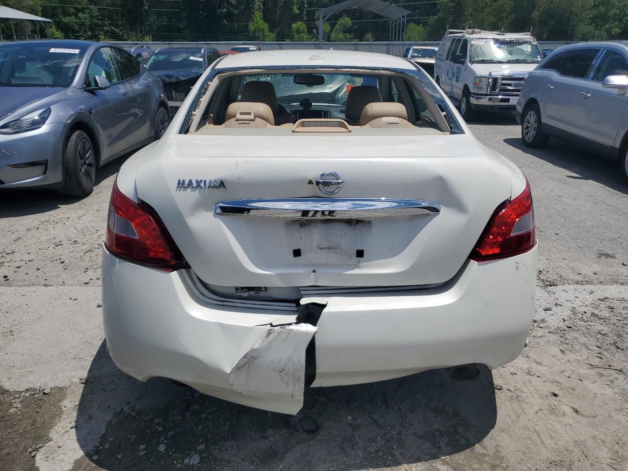 2010 Nissan Maxima S Silver vin: 1N4AA5AP7AC831303