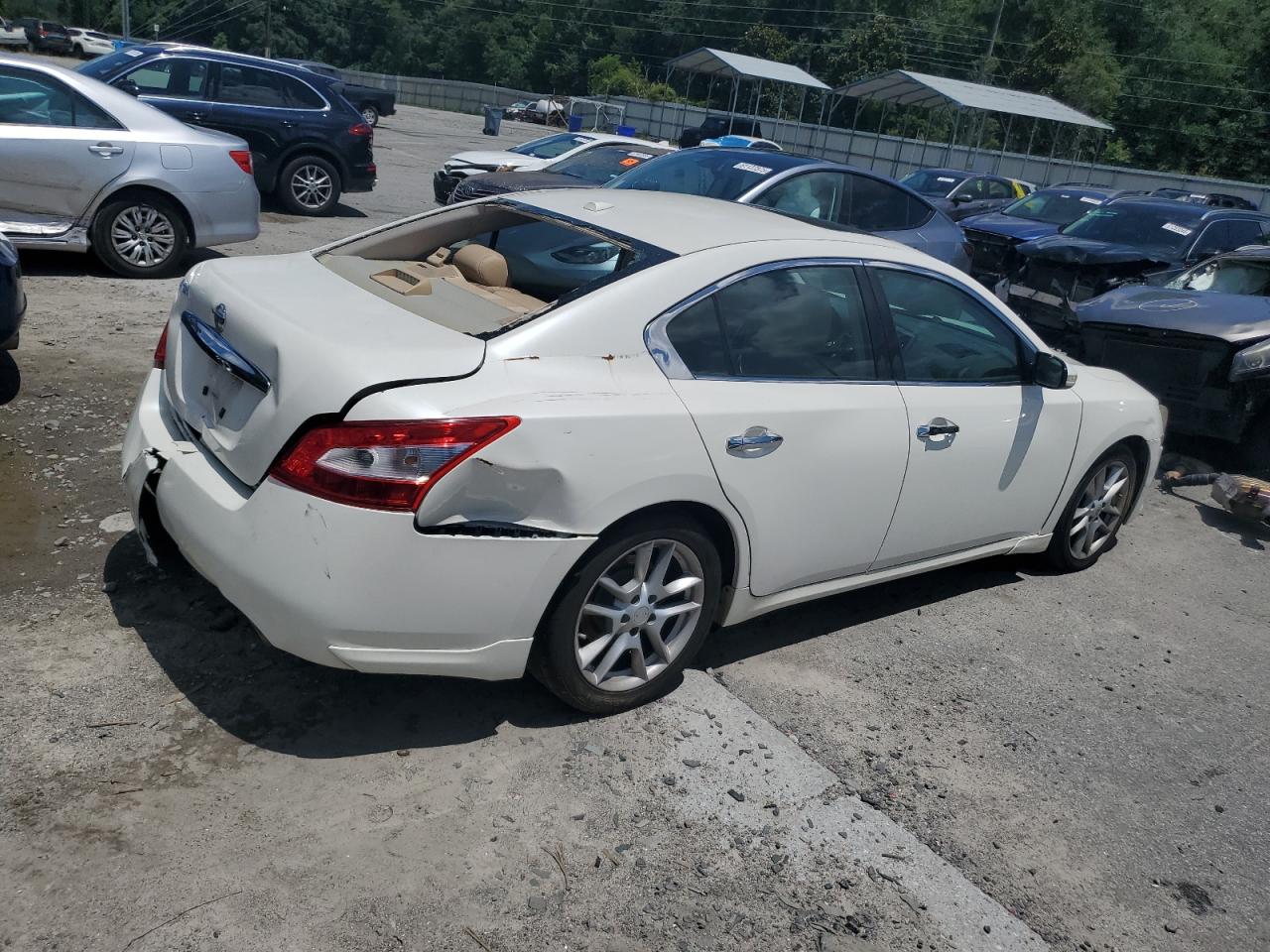 2010 Nissan Maxima S Silver vin: 1N4AA5AP7AC831303