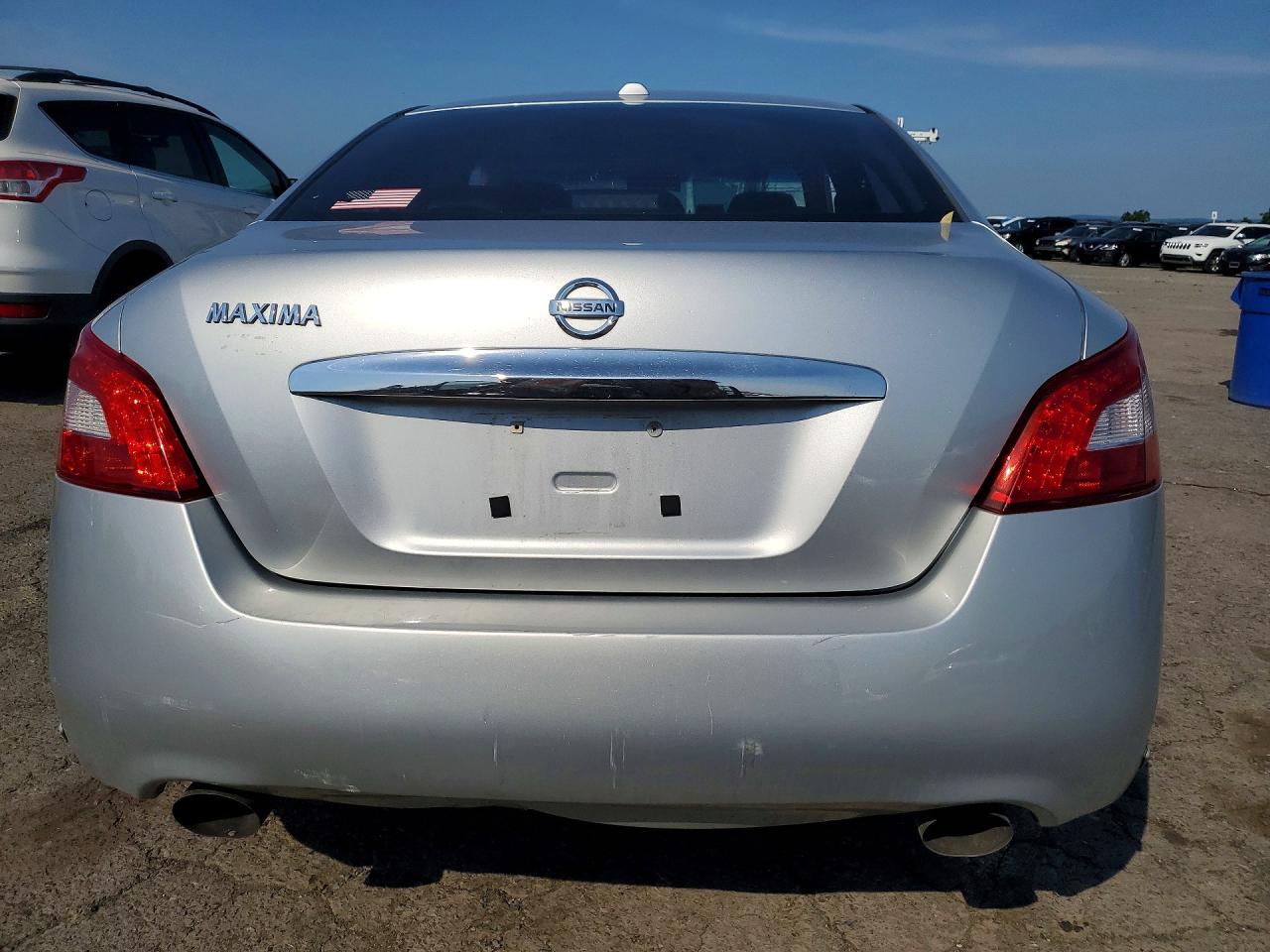 2010 Nissan Maxima 3.5 S Silver vin: 1N4AA5AP7AC834654