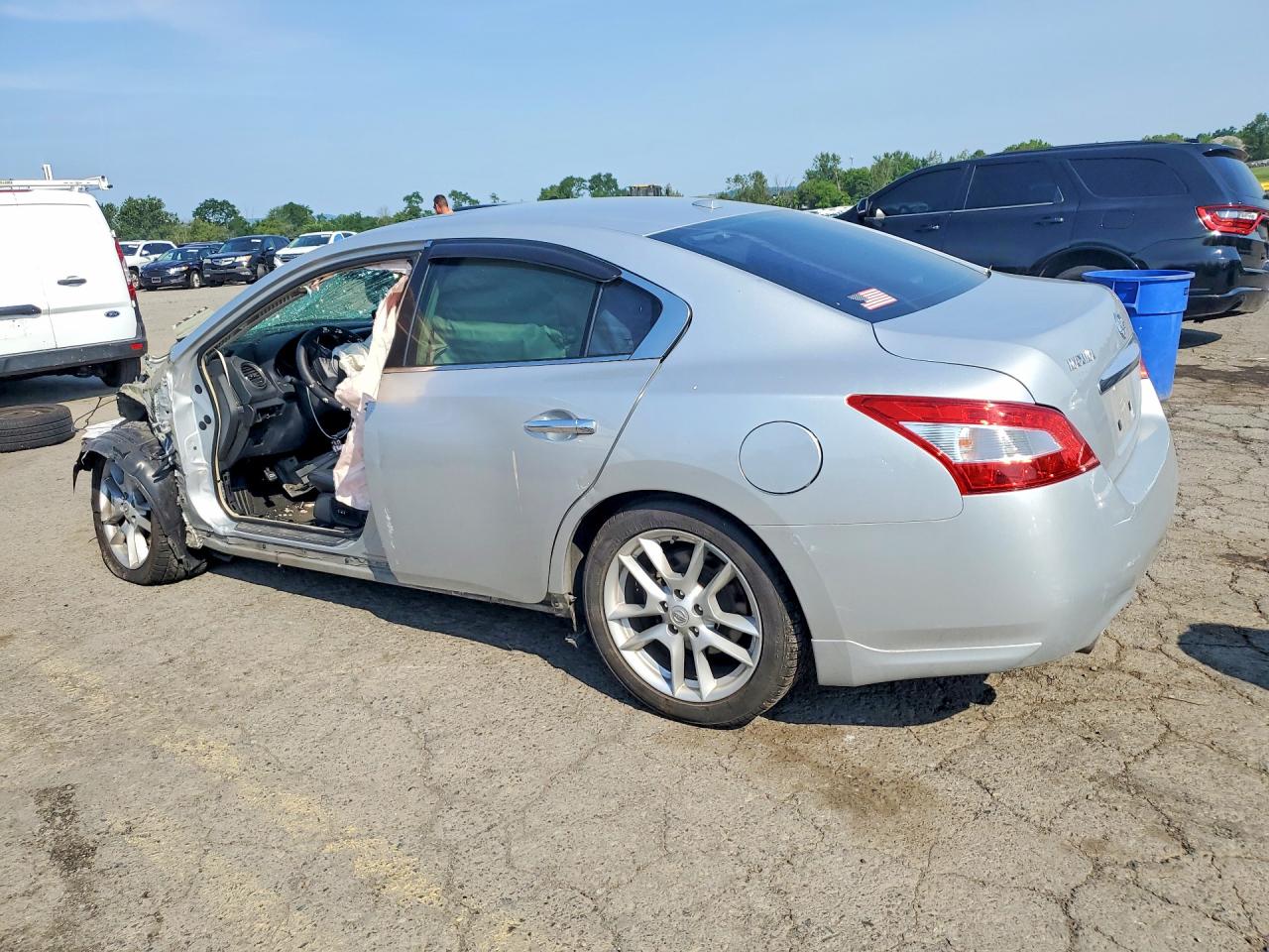 2010 Nissan Maxima 3.5 S Silver vin: 1N4AA5AP7AC834654